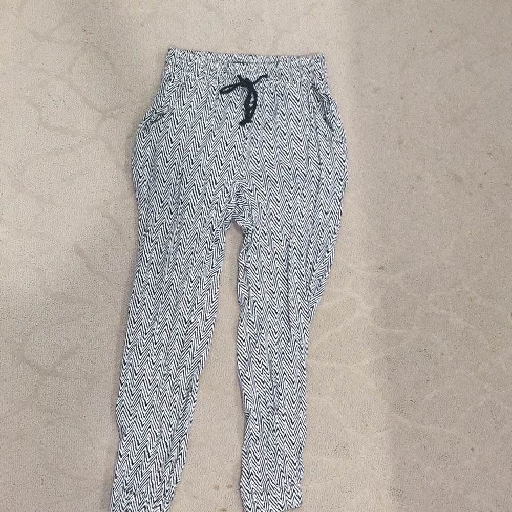 Printed Jogger Style Bottoms